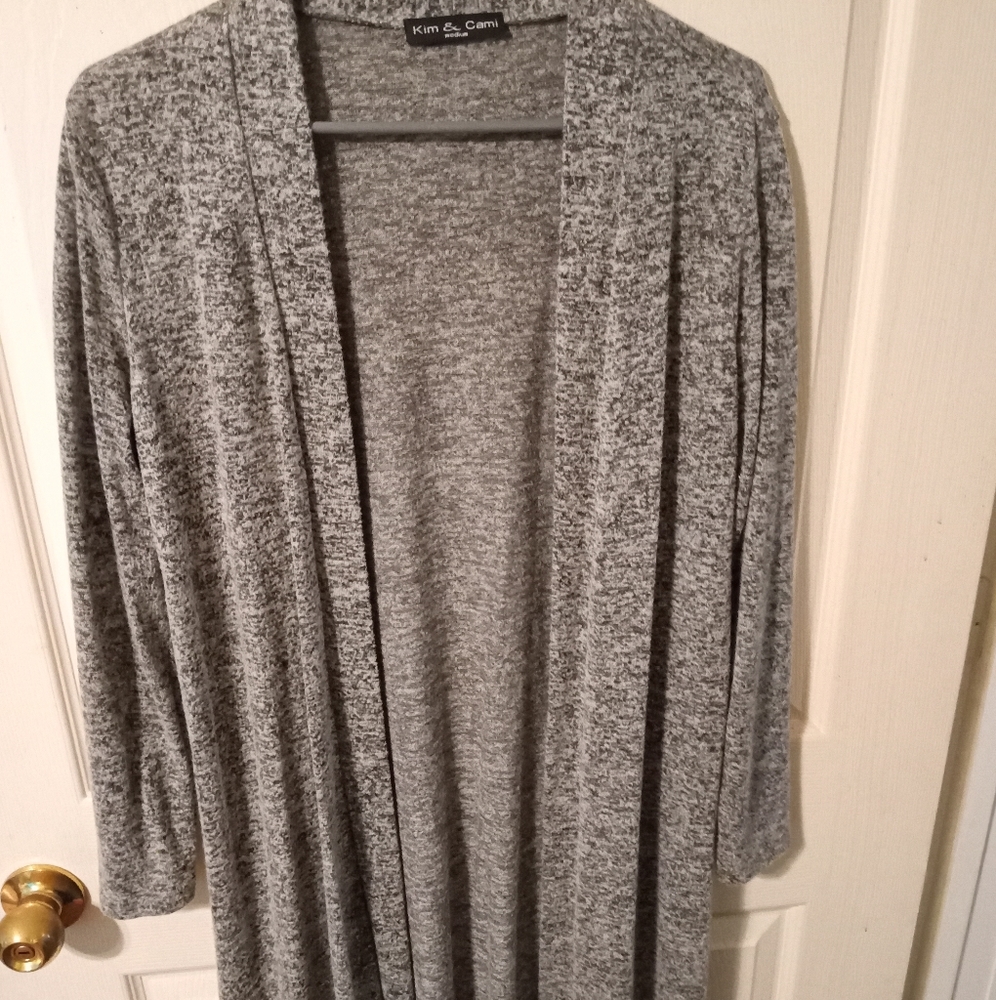 Gray sweater